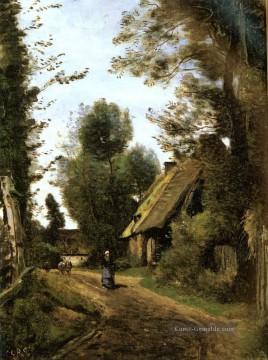  corot - Saint Quentin Des Pres plein air Romantik Jean Baptiste Camille Corot